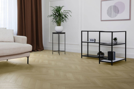 LVT Ламинат Aquafloor Chevron Premium (Шеврон премиум) 6.5/43 4V AF7015CVR 690x120