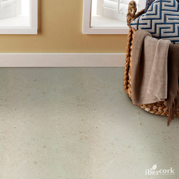 Пробковые полы IberCork Cтандарт-пaркет клеевой Леон бланко 6SG