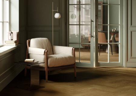 SPC Паркет Quartz Parquet Штучный паркет 5/43 4V 44-1258-59 Дуб Кедровый Латте 400x100