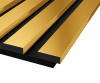 Комплект акустических панелей Cosca Decor Эмираты Желтое золото, 1200x300x19мм