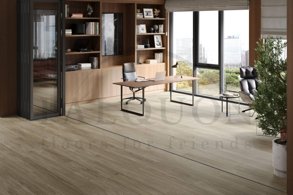 SPC Ламинат Falquon The Floor Wood 6/33 4V P6002 York Oak 1500x200