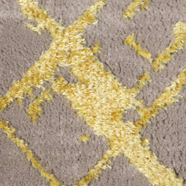 Ковролин Kaplanser Faiber 8449A D.Grey/Gold (рулон: 1.5x20=30м2)