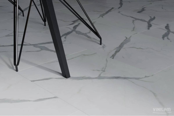 LVT Ламинат Vinilam Ceramo XXL Stone Glue 2.5/43 4V 87999 Греческий Мрамор 950x480