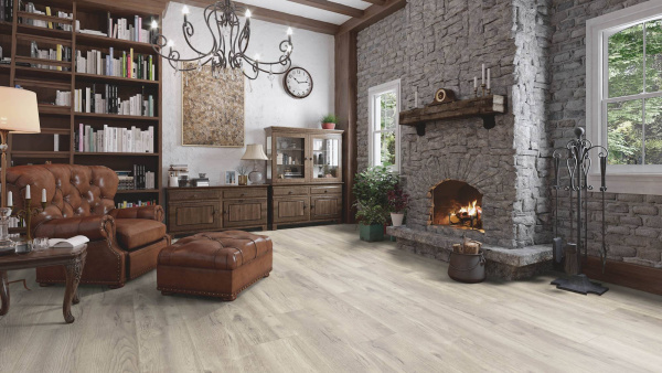 Ламинат My Floor Cottage 8/32 MV852 Дуб Бежевый Петтерсон 1380x244