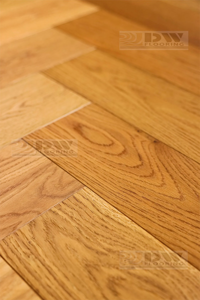 Инженерная доска Dw Flooring Ёлочка Дуб Золотистый DW-301U