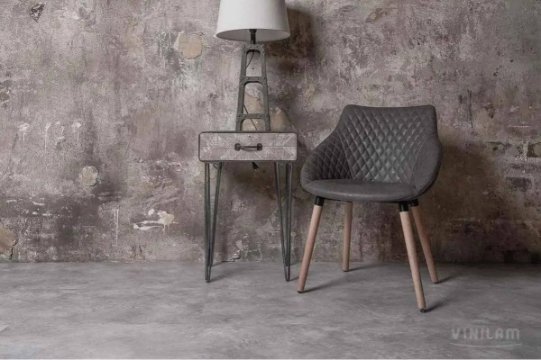LVT Ламинат Vinilam Ceramo Stone 5/34 4V 61606 Бетон 940x470