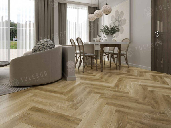 LVT Ламинат Tulesna Art Parquet 2.5/43 4V 1005-601 Grazioso 590x118