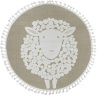 Ковер Oz Kaplan Vicenza A1094B Cream/Beige 0.8x0.8 м
