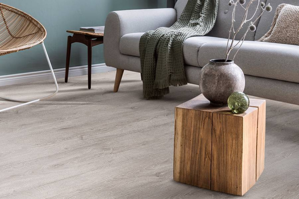 Пробковое покрытие Corkstyle Wood XL Oak Steel Клеевое 1235x200x6