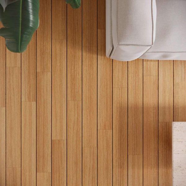 ПВХ плитка, кварц виниловый ламинат Invictus Maximus Plank Natural Teak Amber