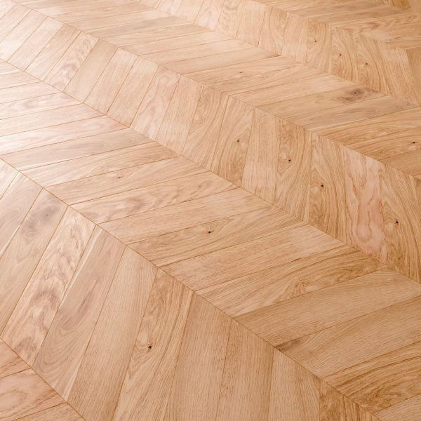 Инженерная доска Lab Arte Елка Chevron Французская Дуб Натур 1015 лак 400/337х110х14/60°