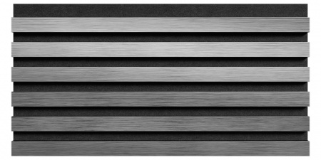 Комплект акустических панелей Cosca Decor Эмираты Хром матовый, 600x300x19мм