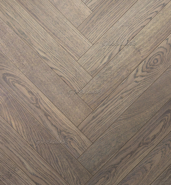 Инженерная доска Greenline Английская Ёлка Ultima Дуб Стеллар 815 (110 см)