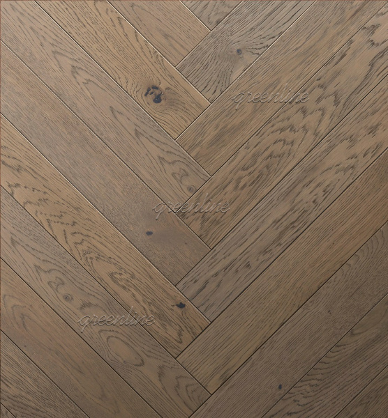 Инженерная доска Greenline Английская елка Matt 407 Шамплейн (420x95x15)