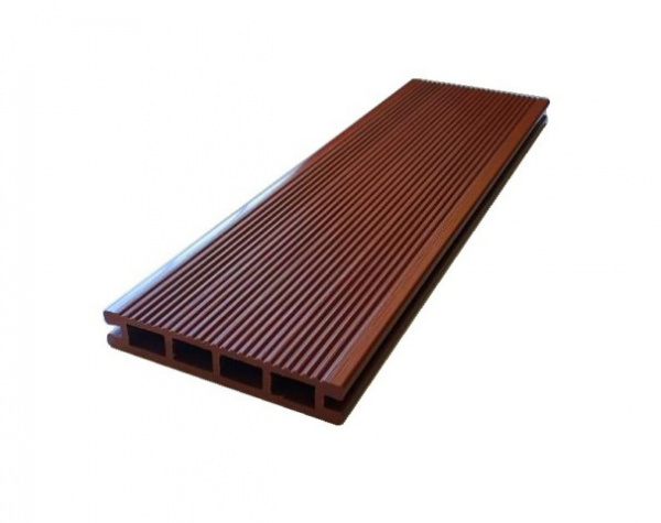 Террасная доска Ecodecking Титан 3D 4000x140x25 Терракот