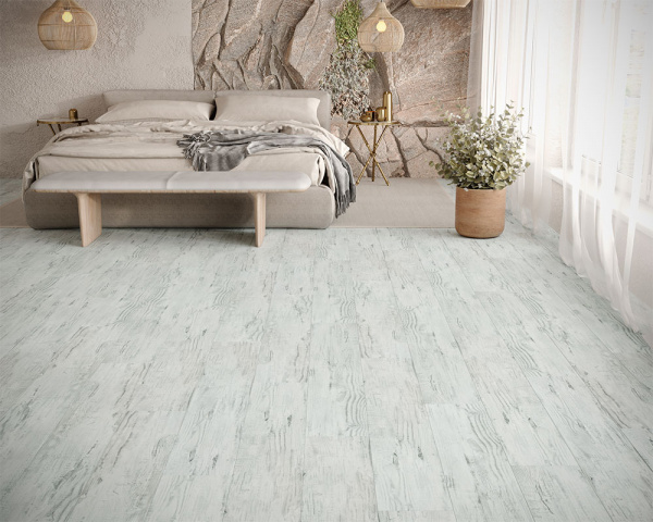 ПВХ плитка, кварц виниловый ламинат Art East Tile Click Берёза Божоле ATC 45-129