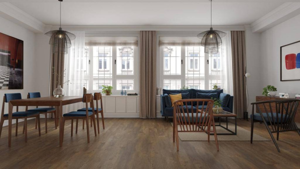 LVT ламинат Alpine Floor Easy Line 3/43 4V ECO 3-45 PB 1219.2x184.15