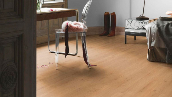 ПВХ плитка, кварц виниловый ламинат Parador Basic 2.0 Дуб Infinity Natural 1730799