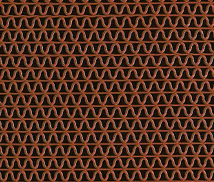 Грязезащитное покрытие Зиг-Заг 4,5 мм коричневый