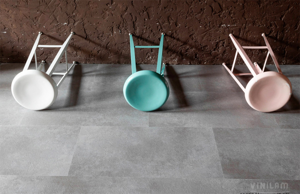 ПВХ плитка, кварц виниловый ламинат Vinilam Ceramo Stone Glue Цемент 61609