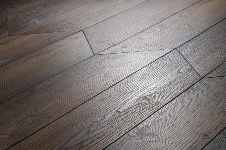 LVT Ламинат Aquafloor Parquet Chevron Glue (Паркет Шеврон Клеевой) 2.5/43 4V AF2557PGCh 553.7x130.5