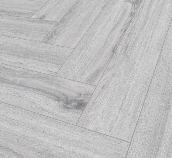 SPC Ламинат Falquon The Floor Herringbone 6/33 P1007 Ice Oak 740x148
