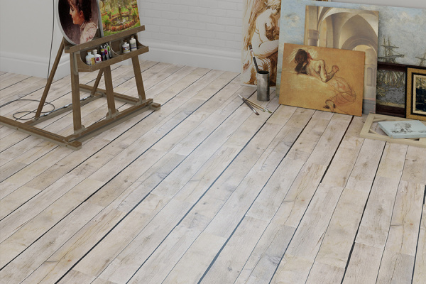 Пробковый пол Corkstyle Print Cork Wood Dupel Planke клеевой