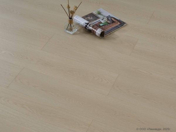 Ламинат Lamiwood Select 12/34 4V 1216 Дуб Ванильный 1215x195