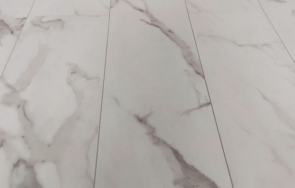 SPC ламинат Stone Floor MSPC 8 мм Бело-серый мрамор 2820-4 MР