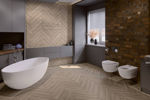 LVT Ламинат Damy Floor London 2.5/43 4V 0137 Ливерпуль 590x118