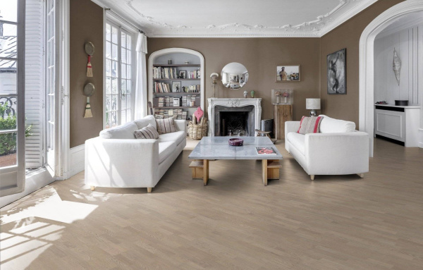Паркетная доска Polarwood Classic (Классик) PW Ash Ricotta Matt Loc 3S (PW Ясень Рикотта Матовый Лак 3П) 2266X188X14