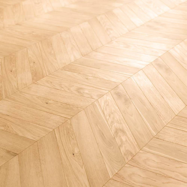 Паркетная доска Lab Arte Chevron Французская Елка Дуб Рустик лак 600-510x90x14/3