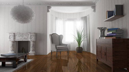 Ламинат Falquon Blue Line Wood 8/32 D4188 Morris Walnut 1220x193