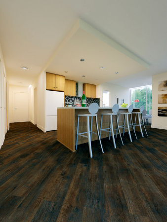 ПВХ плитка, кварц виниловый ламинат Fine Floor Light Дуб Берген FF-1372