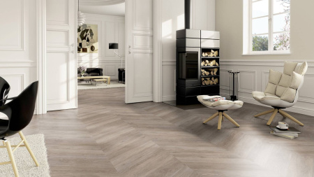 LVT Ламинат Ter Hurne 2.5/42 4V 1101210705 PRO Французская елка Дуб Осло 665.4x152.4