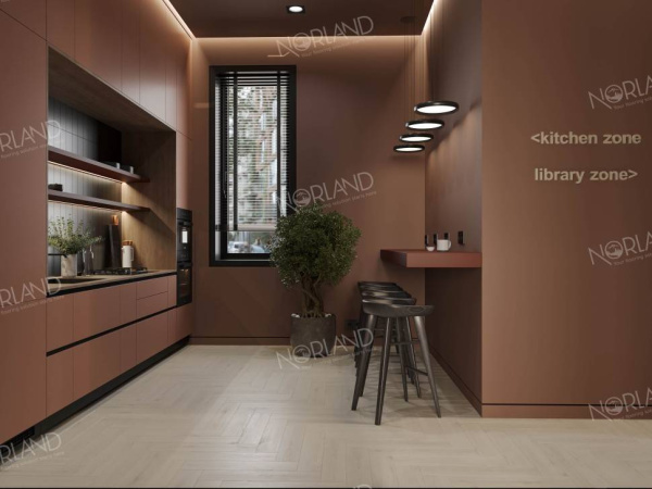 SPC Ламинат Norland Parquet 4/34 4V 1066-5 600x125