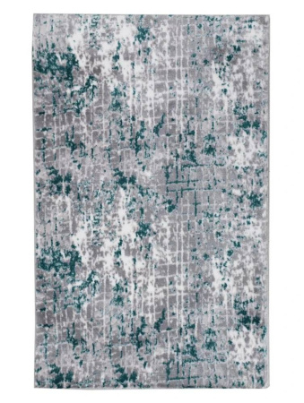 Ковер Plato Hali Parantez Class 9166 BORNOVA 3037 GREY&GREEN Прямоугольник 0.8x1.2