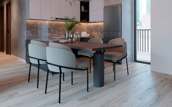 SPC ламинат Stone Floor Дуб Зимний лес 8813-2 НР