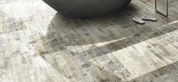 Пробковый пол Corkstyle Print Cork Wood Larch Washed клеевой