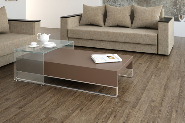 Пробковый пол Corkstyle Print Cork Wood Oak Brushed замковый