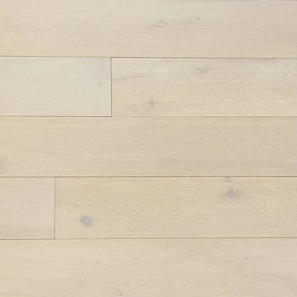 Двухслойная инженерная доска AlixFloor Планка ALX1053PL Дуб Кристально-Белый 600-2000x160x15