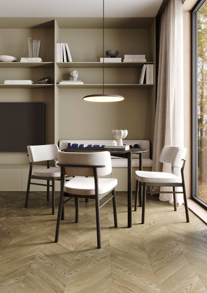 SPC Паркет Quartz Parquet Французская Елка 6/43 4V 99-419 Дуб Карельский 400x100