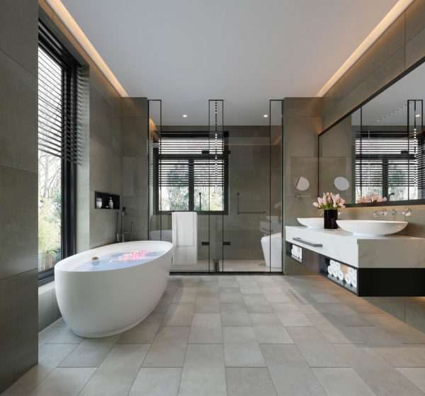 SPC ламинат Planker Stone Дарк Стоун 5001