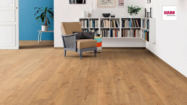 Ламинат Haro Tritty 100 Gran Via 8/32 4V 533141 Дуб Портлэнд Натур 2200x243