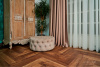 ПВХ плитка, кварц виниловый ламинат Vinilam Parquet Herringbone Glue Версальский GD11177